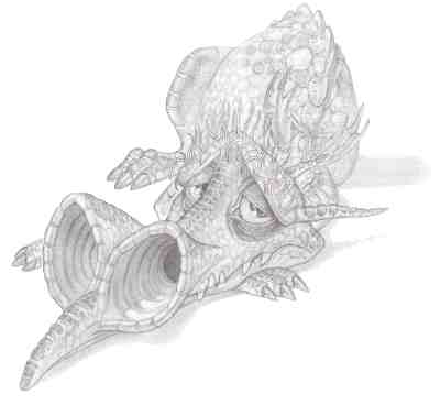 Pratchett : Dragon des marais, par Paul Kidby, Steve Jackson Games.